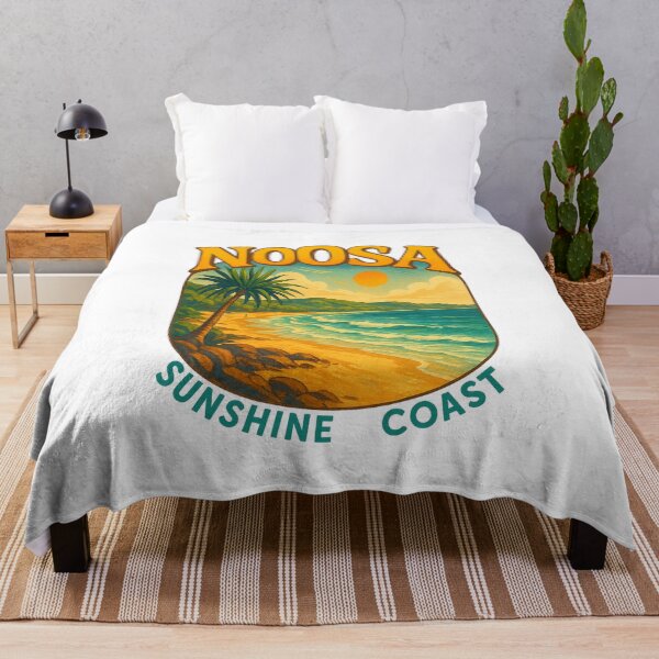 Item preview, Noosa Sunshine Coast Beach Sunset View designed and sold by Aryabek.