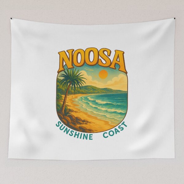 Item preview, Noosa Sunshine Coast Beach Sunset View designed and sold by Aryabek.