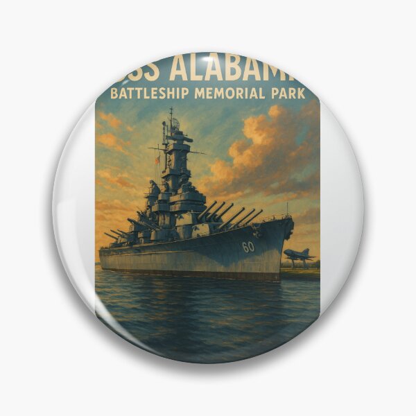 Item preview, USS Alabama Battleship Memorial Park designed and sold by Aryabek.