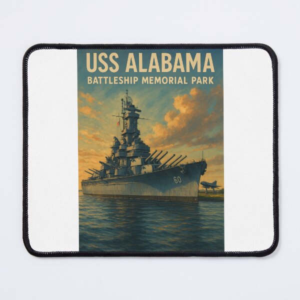 Item preview, USS Alabama Battleship Memorial Park designed and sold by Aryabek.