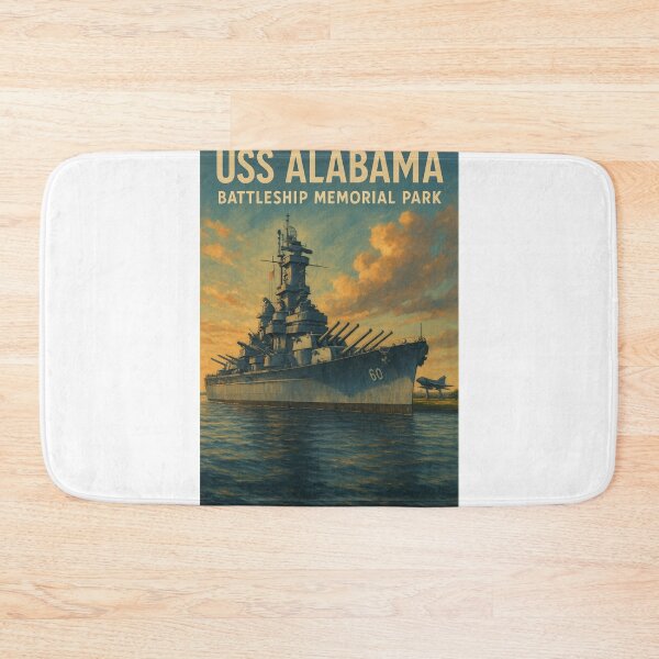 Item preview, USS Alabama Battleship Memorial Park designed and sold by Aryabek.