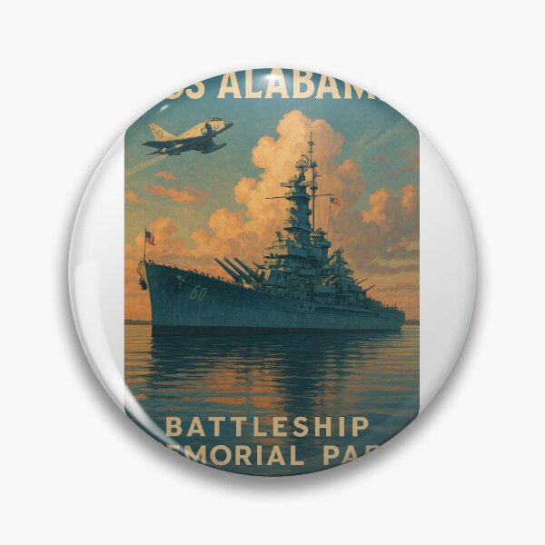 Item preview, USS Alabama Battleship at Memorial Park designed and sold by Aryabek.