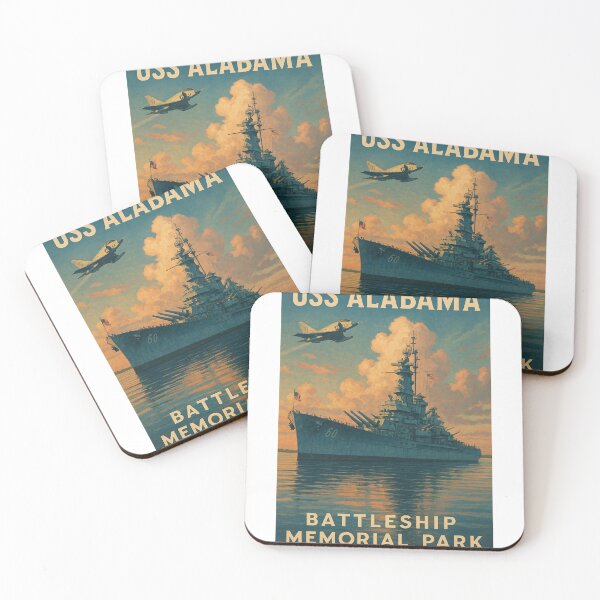 Item preview, USS Alabama Battleship at Memorial Park designed and sold by Aryabek.