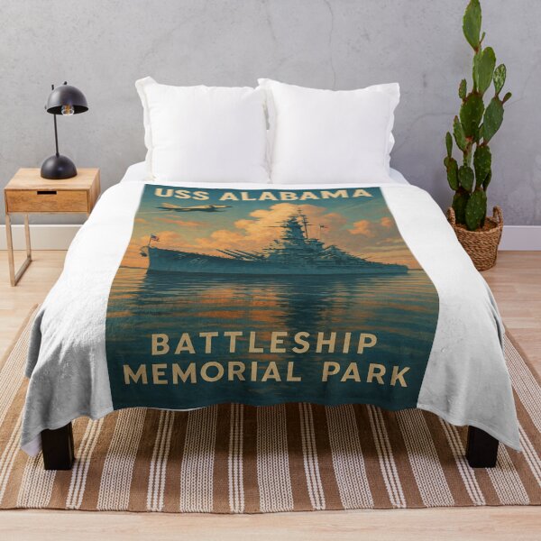 Item preview, USS Alabama Battleship at Memorial Park designed and sold by Aryabek.