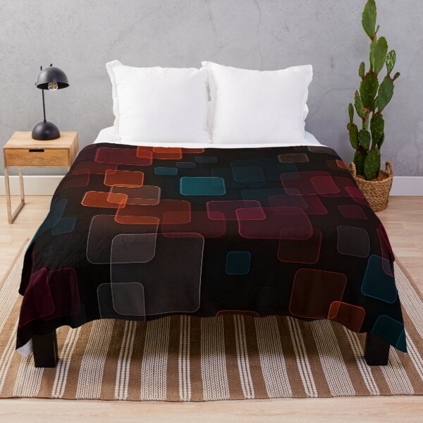 Item preview, Neon Square Flow designed and sold by Kaleidoscope Print.