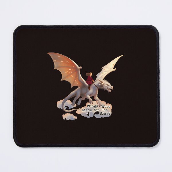 Item preview, Wings Were Made For The Brave Woman Dragon Rider designed and sold by Vevonina.