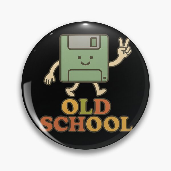 Artikelvorschau, Old School – Lustiges Disketten-Retro-Design entworfen und verkauft von WittyLabs.