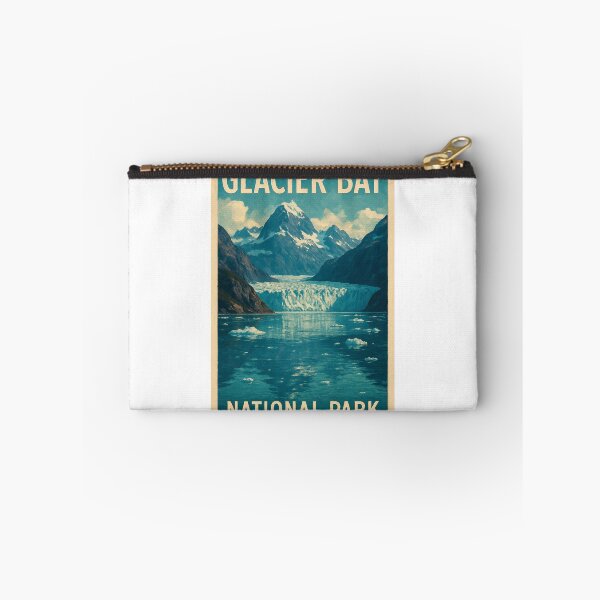 Item preview, Glacier Bay Alaska Icefield and Mountain Landscape designed and sold by Aryabek.