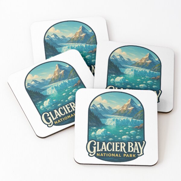 Item preview, Glacier Bay National Park Glacial Waters and Peaks designed and sold by Aryabek.