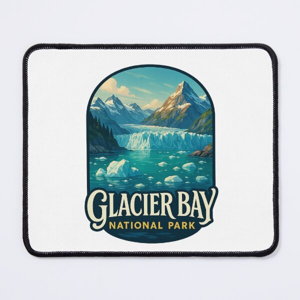 Item preview, Glacier Bay National Park Glacial Waters and Peaks designed and sold by Aryabek.