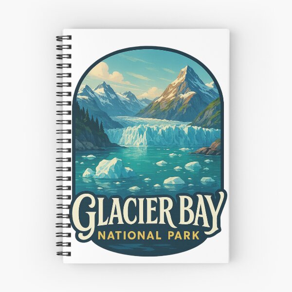 Item preview, Glacier Bay National Park Glacial Waters and Peaks designed and sold by Aryabek.