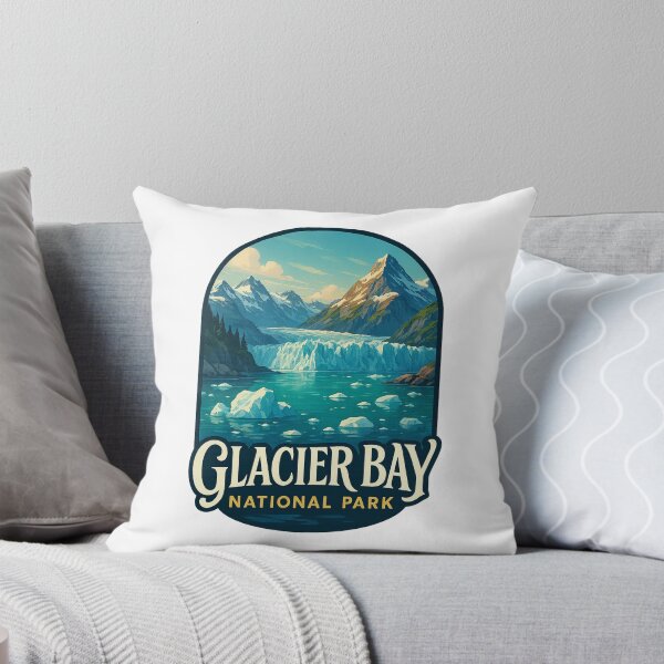 Item preview, Glacier Bay National Park Glacial Waters and Peaks designed and sold by Aryabek.