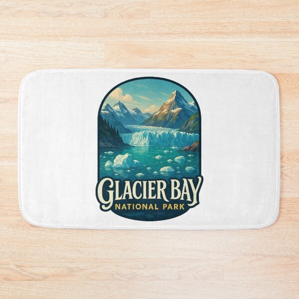 Item preview, Glacier Bay National Park Glacial Waters and Peaks designed and sold by Aryabek.