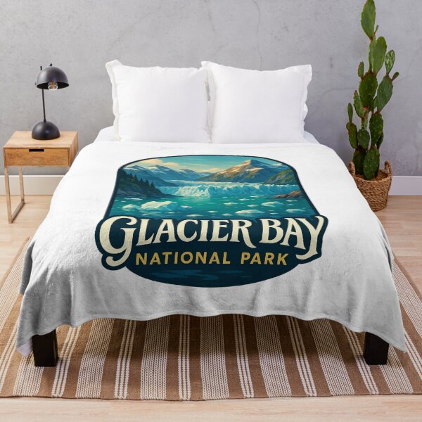Item preview, Glacier Bay National Park Glacial Waters and Peaks designed and sold by Aryabek.