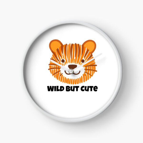 Item preview, Wild But Cute – Funny Tiger Face Illustration designed and sold by WanDee2025.