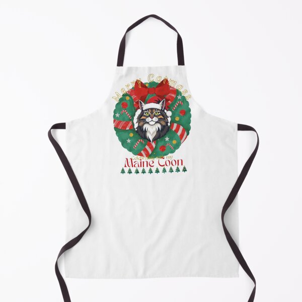 Item preview, Merry Catmass Celebrating with my Maine Coon Christmass cat design designed and sold by Rusifero.