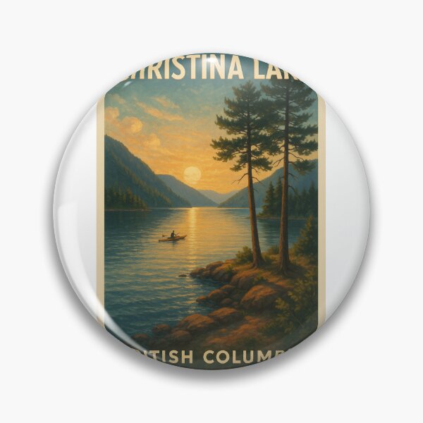 Item preview, Christina Lake Sunset in British Columbia designed and sold by Aryabek.