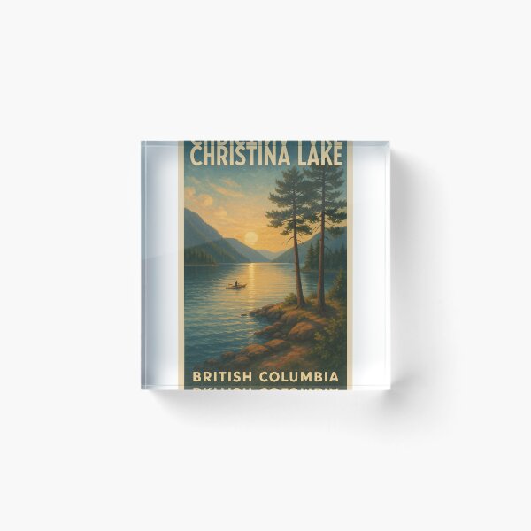Item preview, Christina Lake Sunset in British Columbia designed and sold by Aryabek.