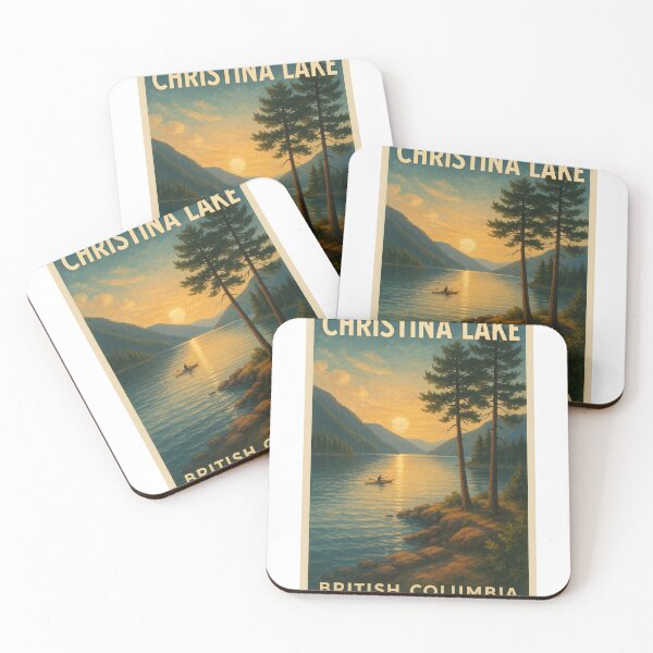 Item preview, Christina Lake Sunset in British Columbia designed and sold by Aryabek.