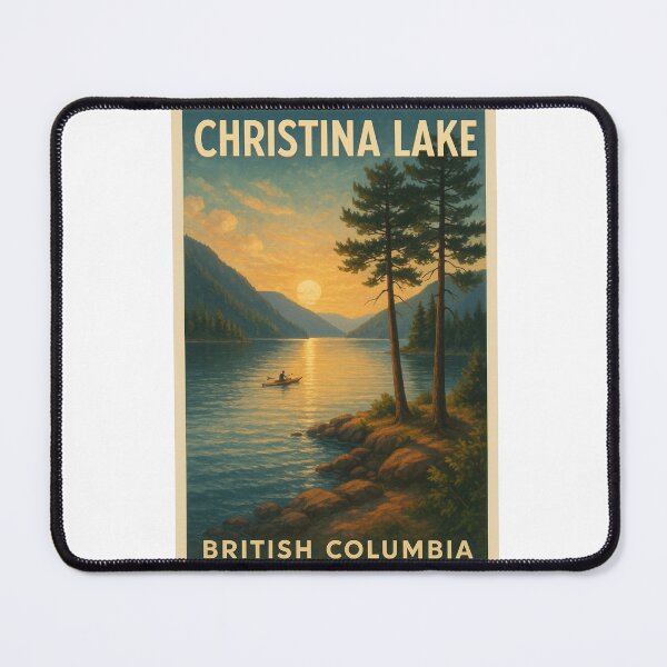 Item preview, Christina Lake Sunset in British Columbia designed and sold by Aryabek.