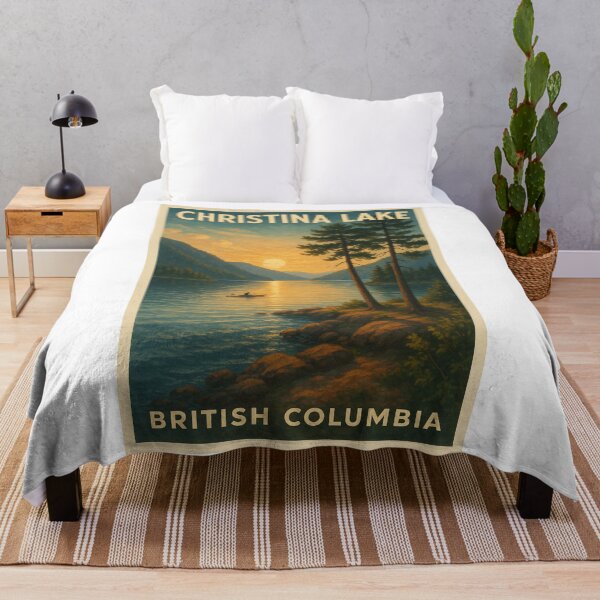Item preview, Christina Lake Sunset in British Columbia designed and sold by Aryabek.