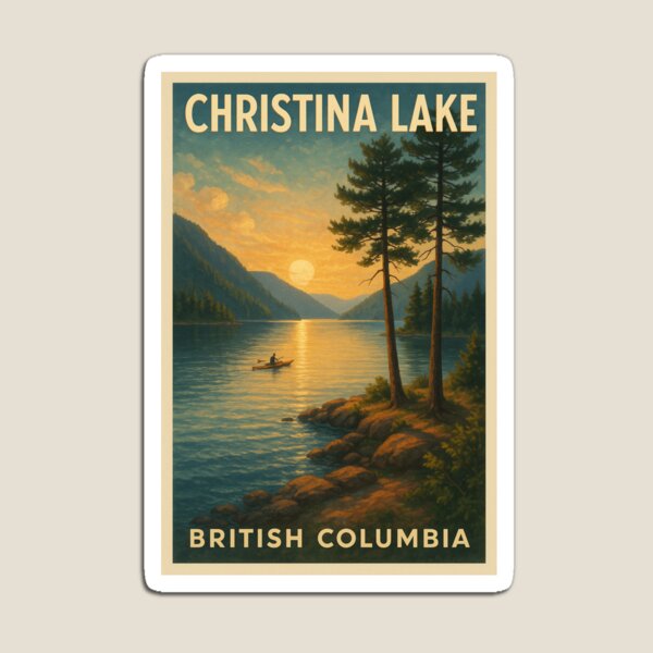 Item preview, Christina Lake Sunset in British Columbia designed and sold by Aryabek.