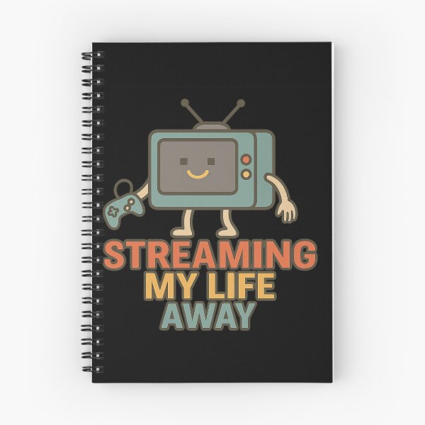 Item preview, Streaming My Life Away – Funny Gamer & Binge-Watcher Design designed and sold by WittyLabs.