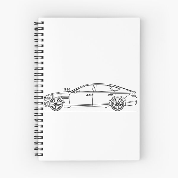 Item preview, Genesis G80 Line illustration designed and sold by sketchjuny.