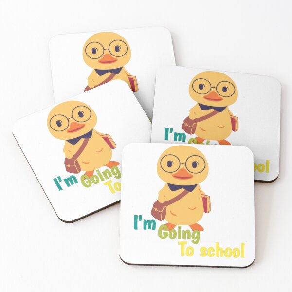 Item preview, Back to school duck-cute anime  designed and sold by Roova-art.
