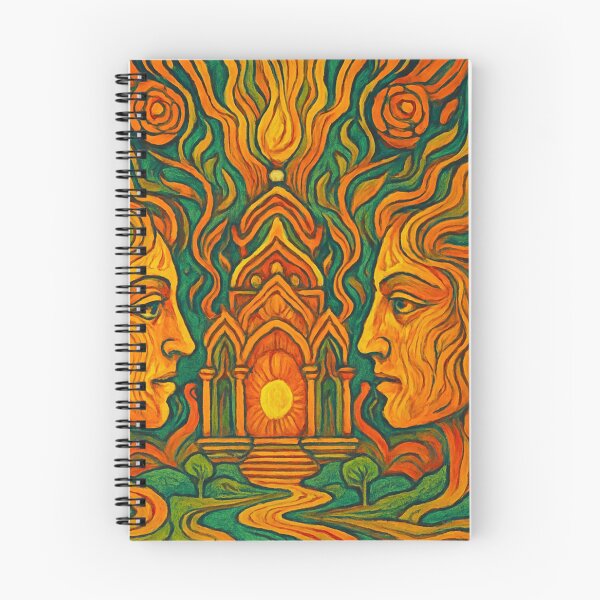 Artikelvorschau,  Gesichter im flammenden Tempel   entworfen und verkauft von Sigtrix.