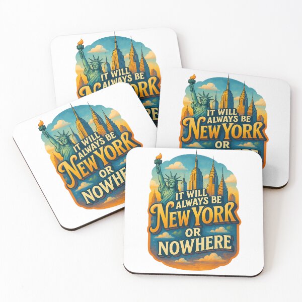 Item preview, It will always be new york or nowhere Skyline with Statue of Liberty  designed and sold by Aryabek.