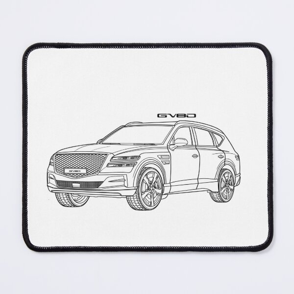 Item preview, Genesis GV80 Line illustration designed and sold by sketchjuny.