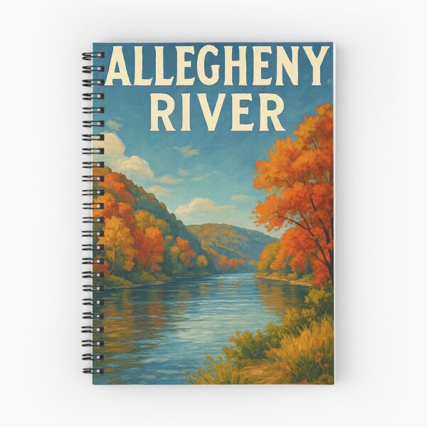 Item preview, Allegheny River in Autumn, Pennsylvania designed and sold by Aryabek.