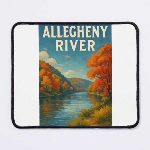 Item preview, Allegheny River in Autumn, Pennsylvania designed and sold by Aryabek.
