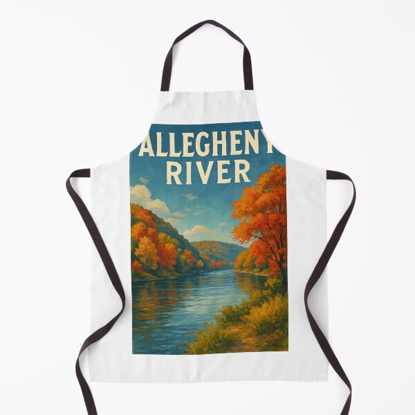 Item preview, Allegheny River in Autumn, Pennsylvania designed and sold by Aryabek.