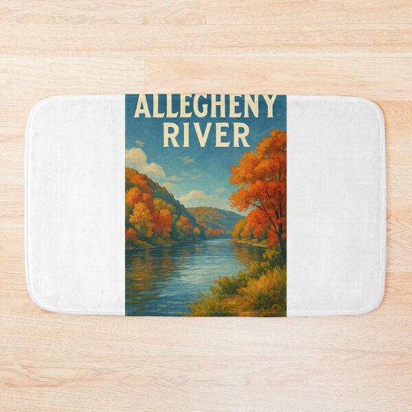 Item preview, Allegheny River in Autumn, Pennsylvania designed and sold by Aryabek.