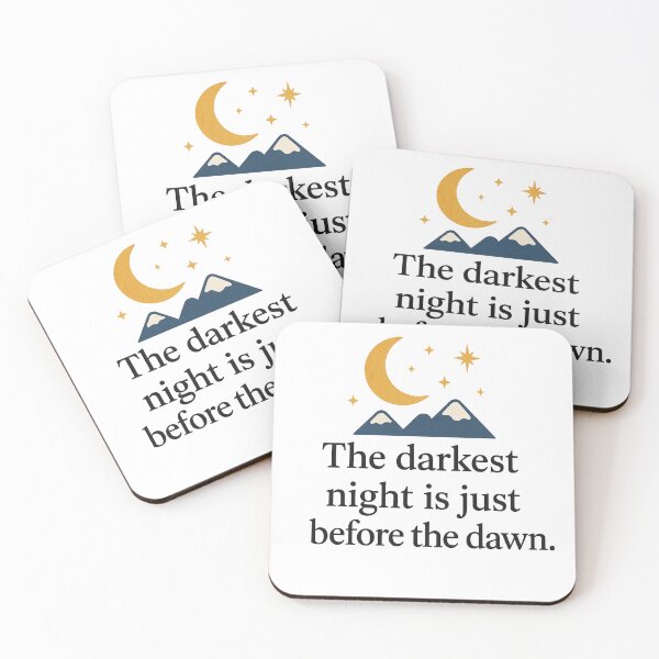 Item preview, The darkest night is just before the dawn. designed and sold by ChernivtsiSkoda.