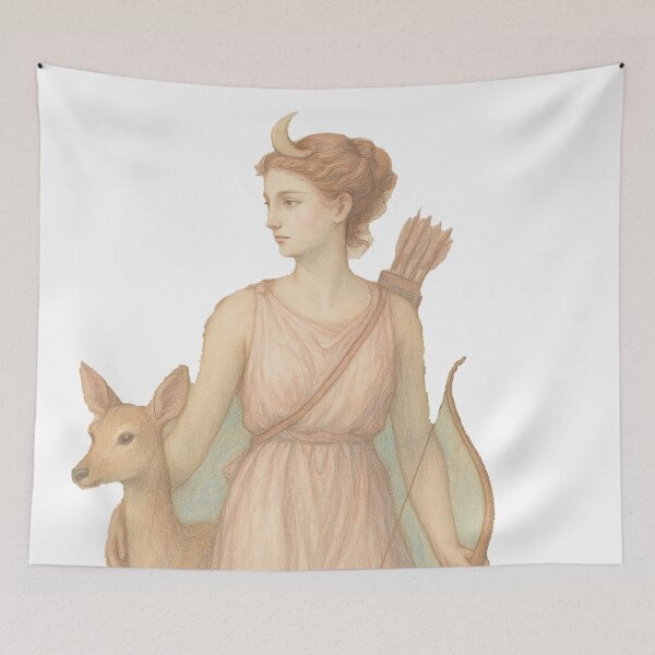 Item preview, Greece the land of myths. Goddess Artemis designed and sold by PHILILY.
