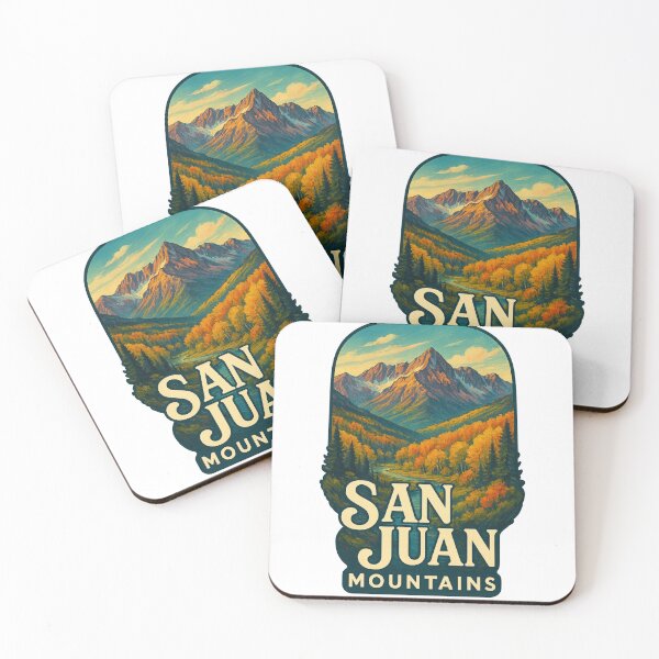 Item preview, San Juan Mountains Autumn Peaks Colorado designed and sold by Aryabek.