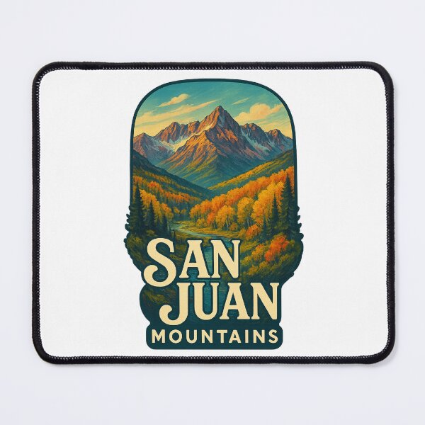 Item preview, San Juan Mountains Autumn Peaks Colorado designed and sold by Aryabek.