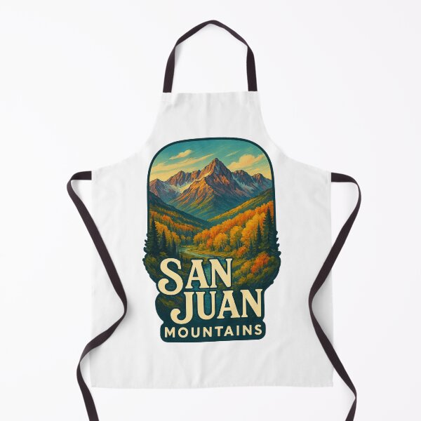 Item preview, San Juan Mountains Autumn Peaks Colorado designed and sold by Aryabek.