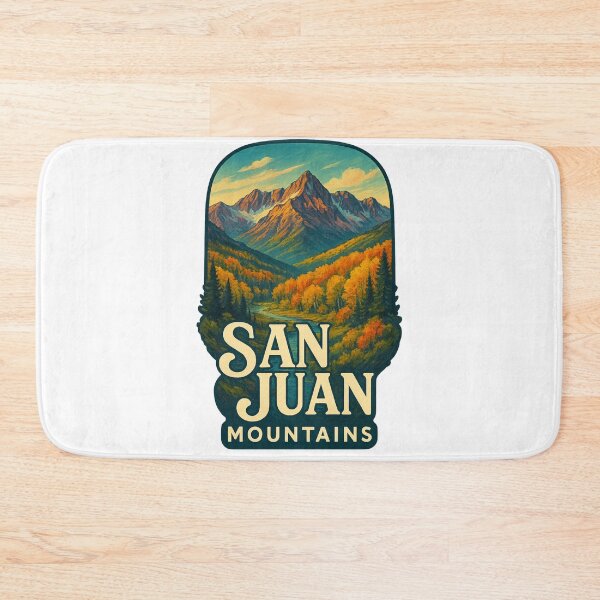 Item preview, San Juan Mountains Autumn Peaks Colorado designed and sold by Aryabek.