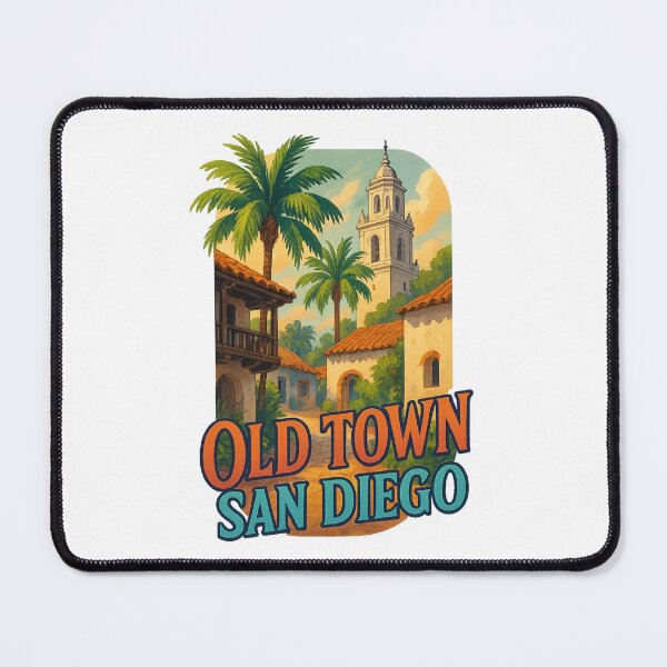 Item preview, Old Town San Diego California Mission District designed and sold by Aryabek.