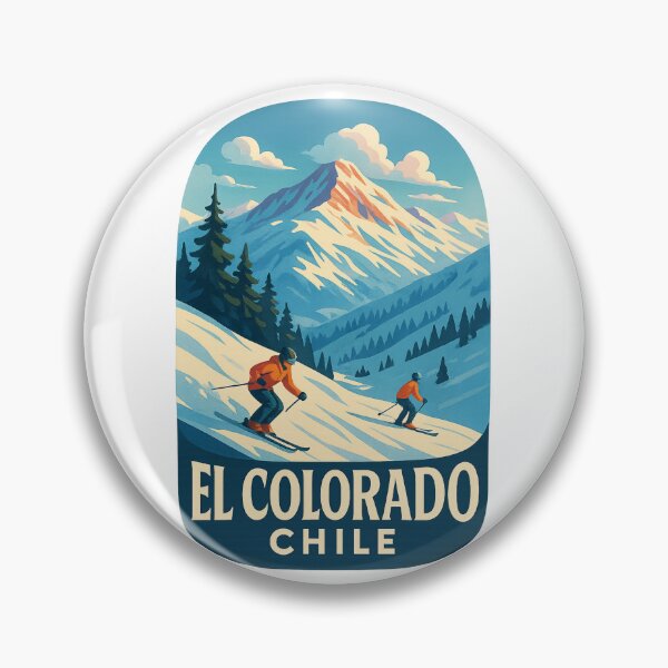 Item preview, Skiing in El Colorado Chile Andes Range designed and sold by Aryabek.
