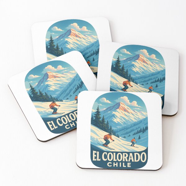 Item preview, Skiing in El Colorado Chile Andes Range designed and sold by Aryabek.