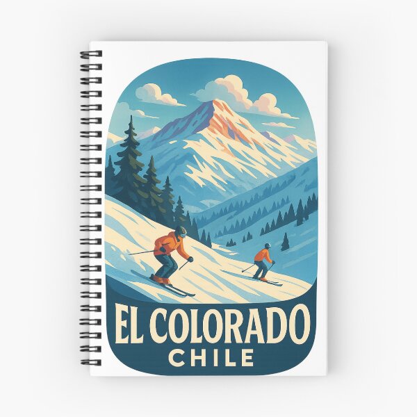 Item preview, Skiing in El Colorado Chile Andes Range designed and sold by Aryabek.