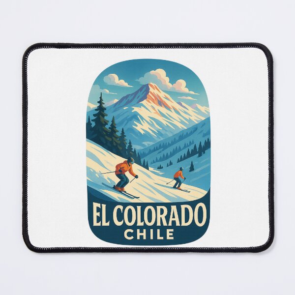 Item preview, Skiing in El Colorado Chile Andes Range designed and sold by Aryabek.