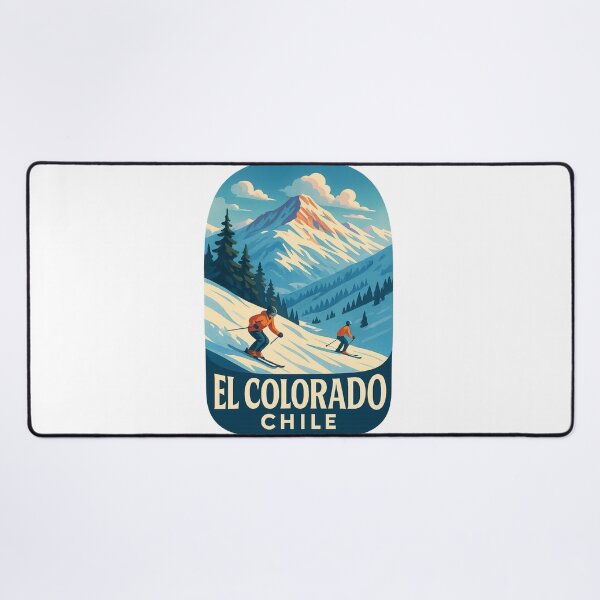 Item preview, Skiing in El Colorado Chile Andes Range designed and sold by Aryabek.