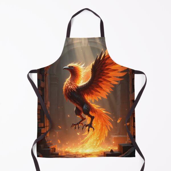 Item preview, Phoenix Rebirth in the Ancient Ruins designed and sold by oanaunciuleanu.