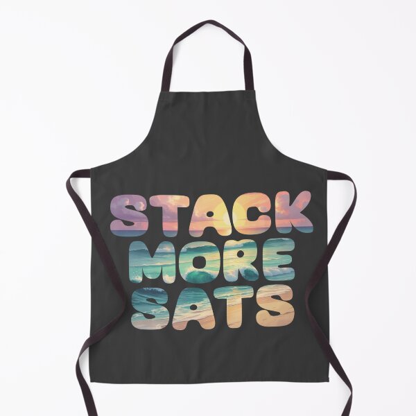 Item preview, Stack More Sats | Bitcoin Surf & Sunset Style designed and sold by Stay Orange!.